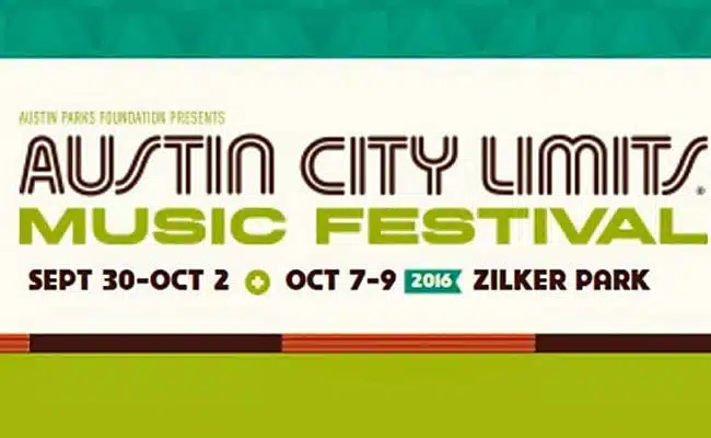 Austin City Limits 2016 Weekend 2: Friday