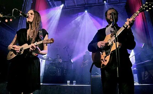 The Staves with Justin Vernon – “Make It Holy (Live at Wilton’s Music Hall)” (video)