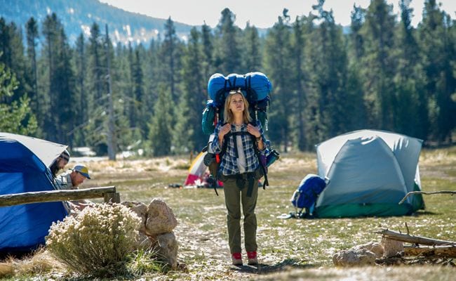 Reese Witherspoon Takes a Trek With a Gigantic Blue Backpack in ‘Wild’