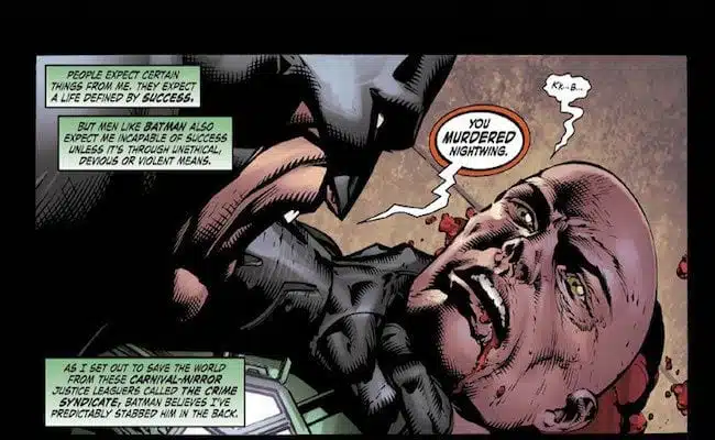 Evil Defeats Evil: “Forever Evil #7”