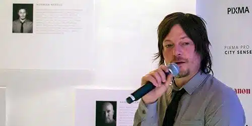 Norman Reedus and Canon City Senses Exhibit: 26 September 2013 (Photos)