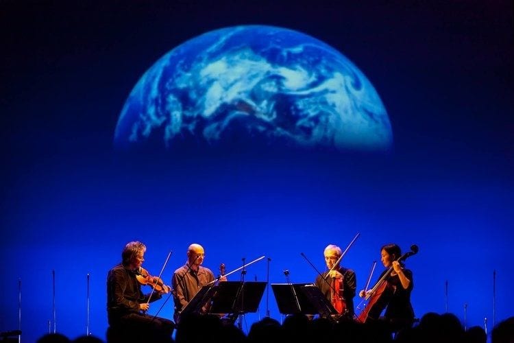 Terry Riley Shoots the Kronos Quartet into Space with the Beautiful, Moving ‘Sun Rings’