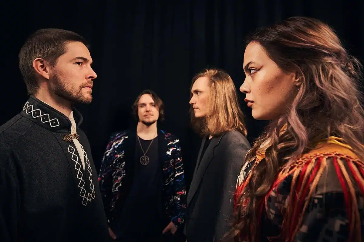 Gájanas Blend Sámi Folk Traditions with Prog Rock on ‘Čihkkojuvvon’