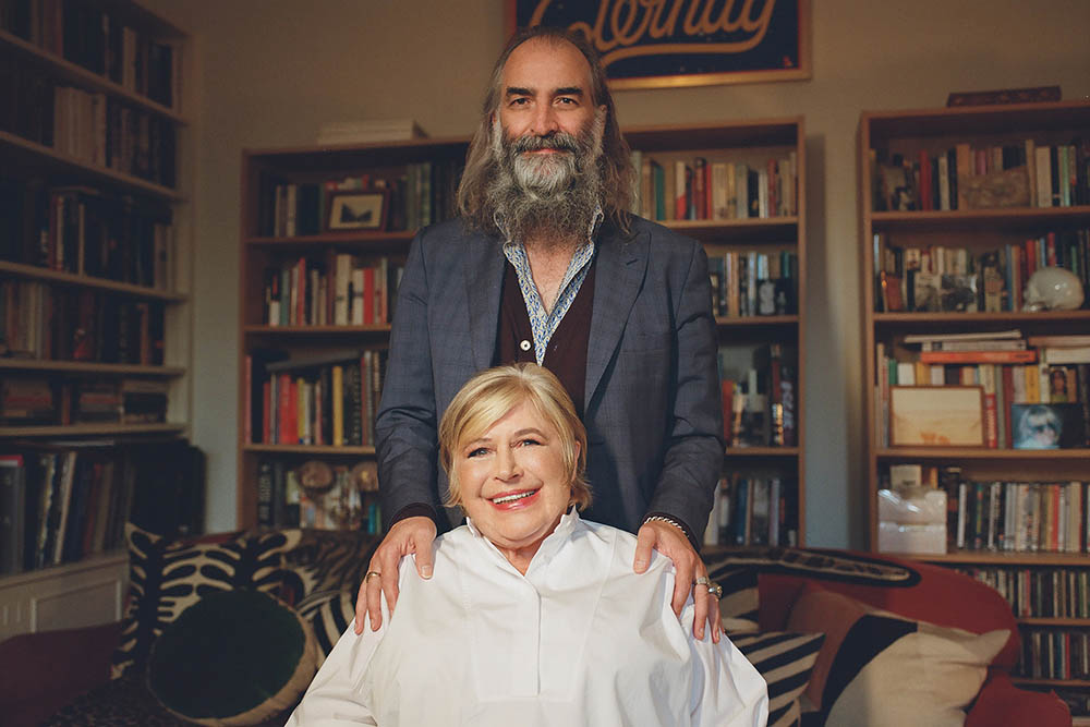 Marianne Faithfull and Warren Ellis