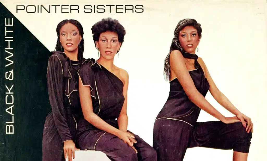 pointer sisters black and white