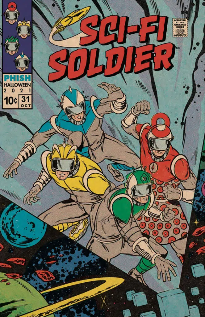 Sci Fi Soldier comic cover