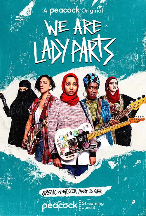 nida manzoor we are lady parts 2021 poster