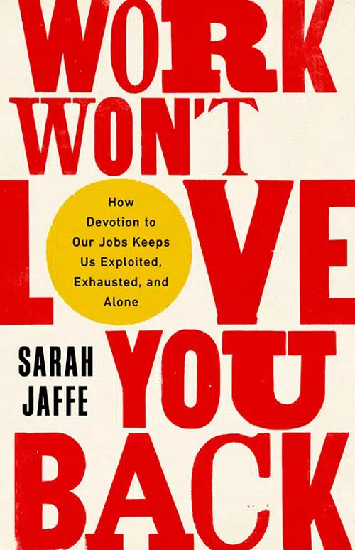 sarah jaffe work wont love you 2021 cvr