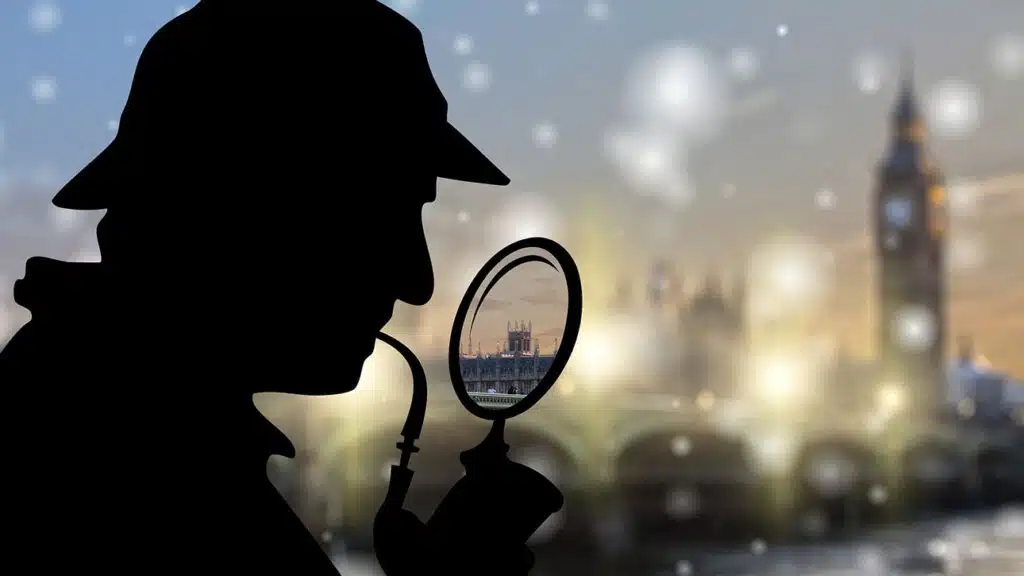 Sherlock Holmes silhouette