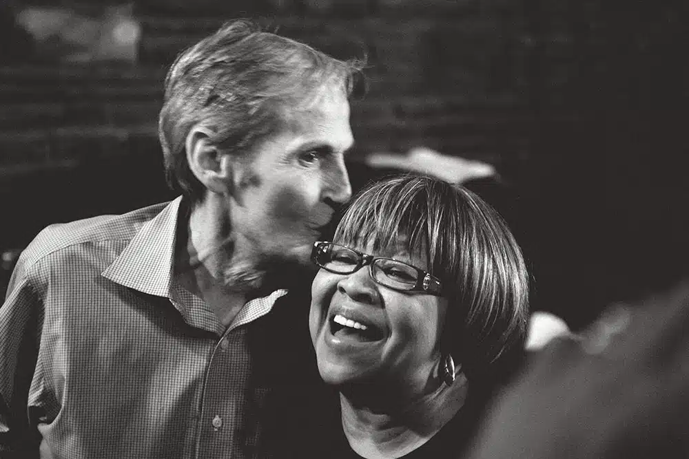 Mavis Staples and Levon Helm