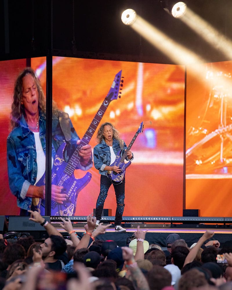 Bottlerock 2022 Metallica Kirk Hammett