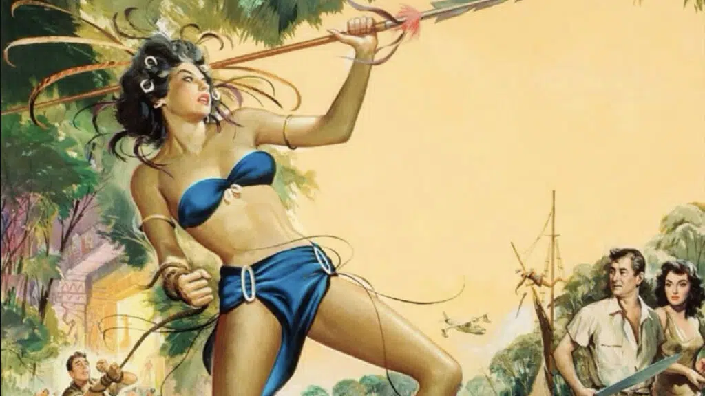 Curt Siodmak: Love Slaves of the Amazons (1957) | poster excerpt