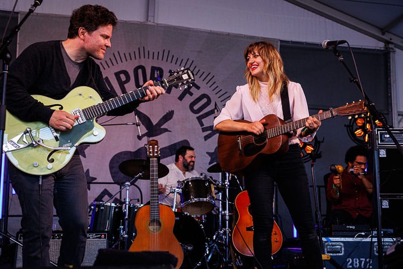 Musical drumming. Bonny Light Horseman, Anais Mitchell, Cassandra