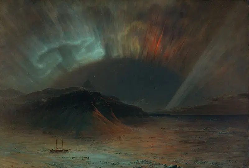 frederick edwin church aurora borealis 1865 wikipedia public domain