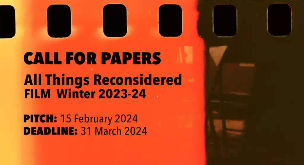 all things reconsidered call film winter 2023