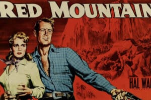 Masculine Movie Icon Alan Ladd As the Wounded Outlaw Hero