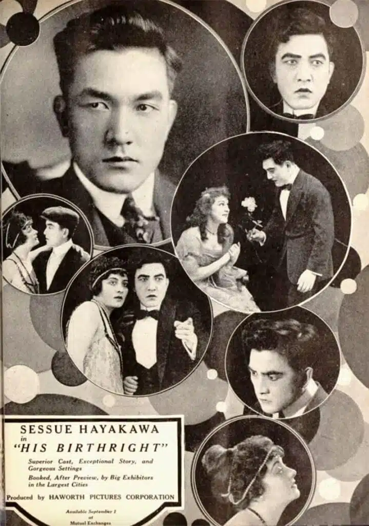 Sessue Hayakawa His Birthright poster