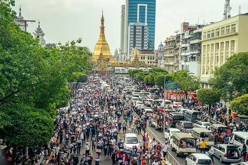 Myanmar protests